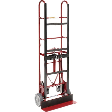 Global Industrial 4 Wheel Professional Appliance Hand Truck 168031